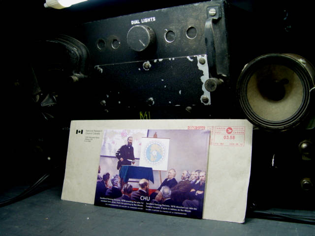 Archivo JPG con la tarjeta QSL de la emisora horaria