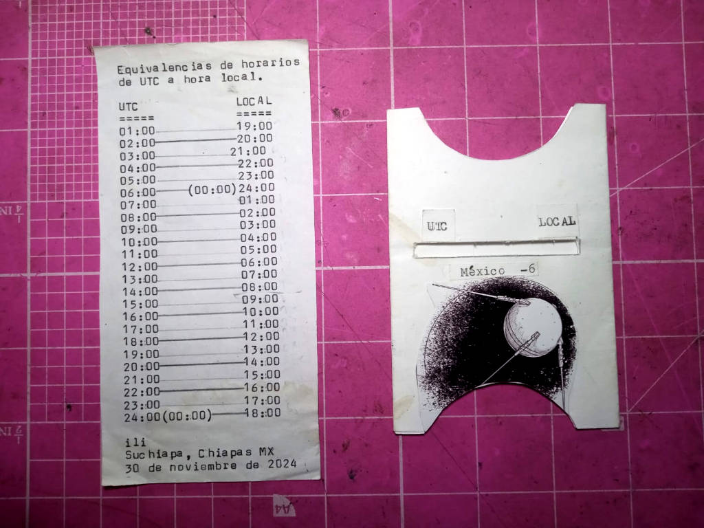 Archivo JPG con la foto donde se ve  desplegado el nomograma, su tarjeta y estuche